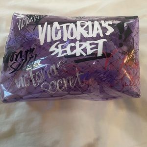 Victoria Secret Purple Makeup/travel bag